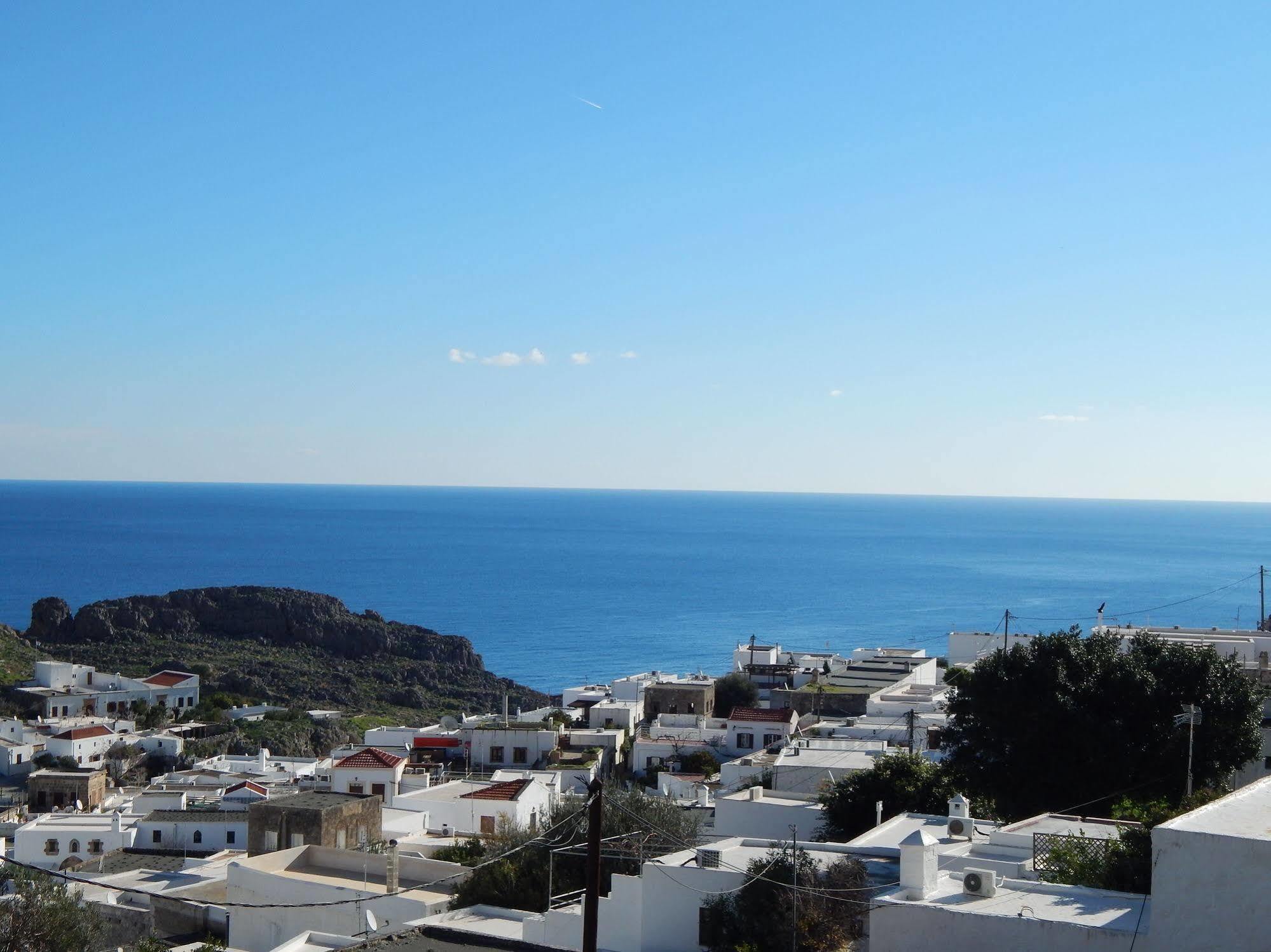 Little Lindos Sea View Studios Exteriér fotografie