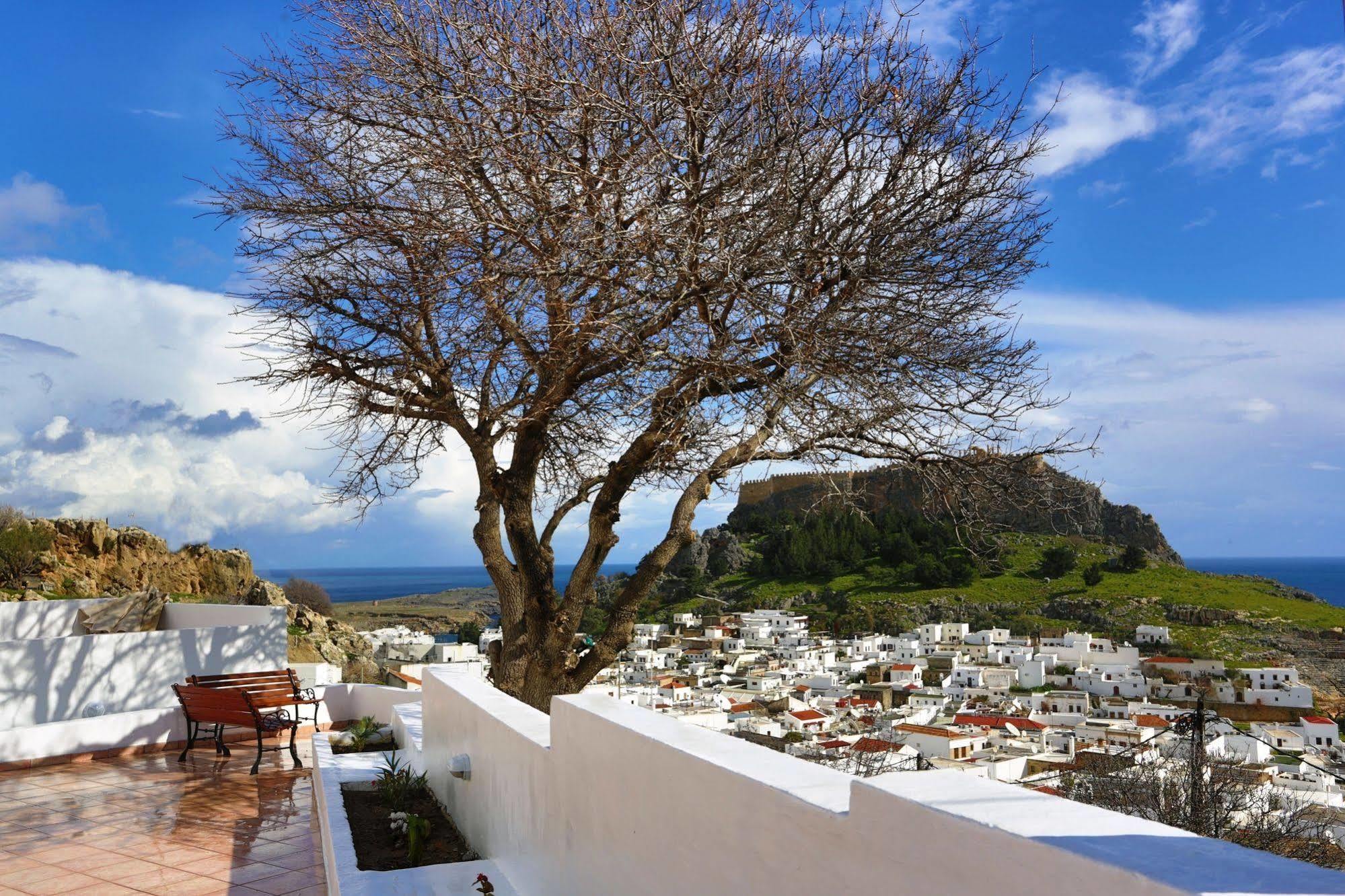 Little Lindos Sea View Studios Exteriér fotografie